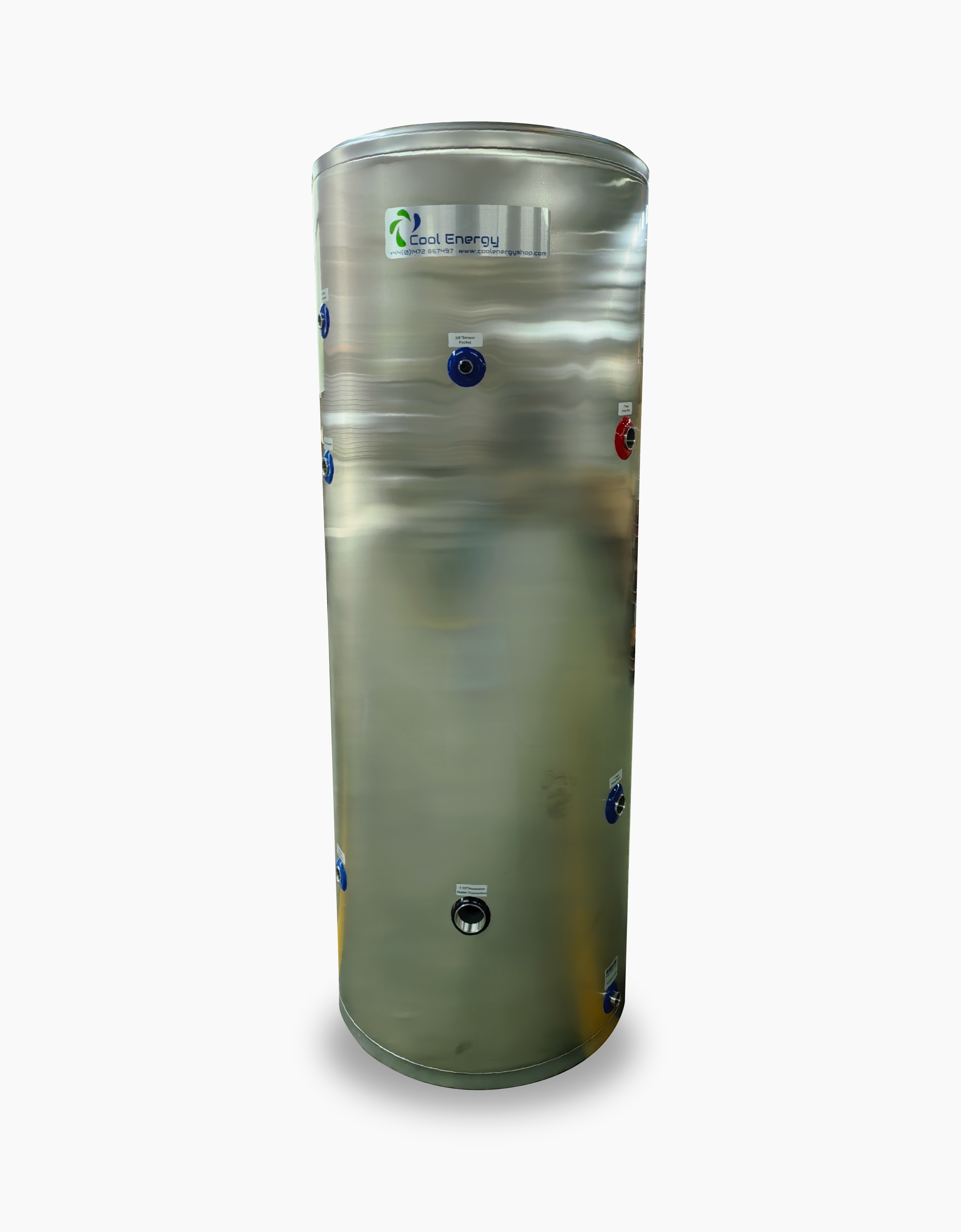 300L Heat Pump Hot Water Cylinder | Single-Coil | CE-SST300X