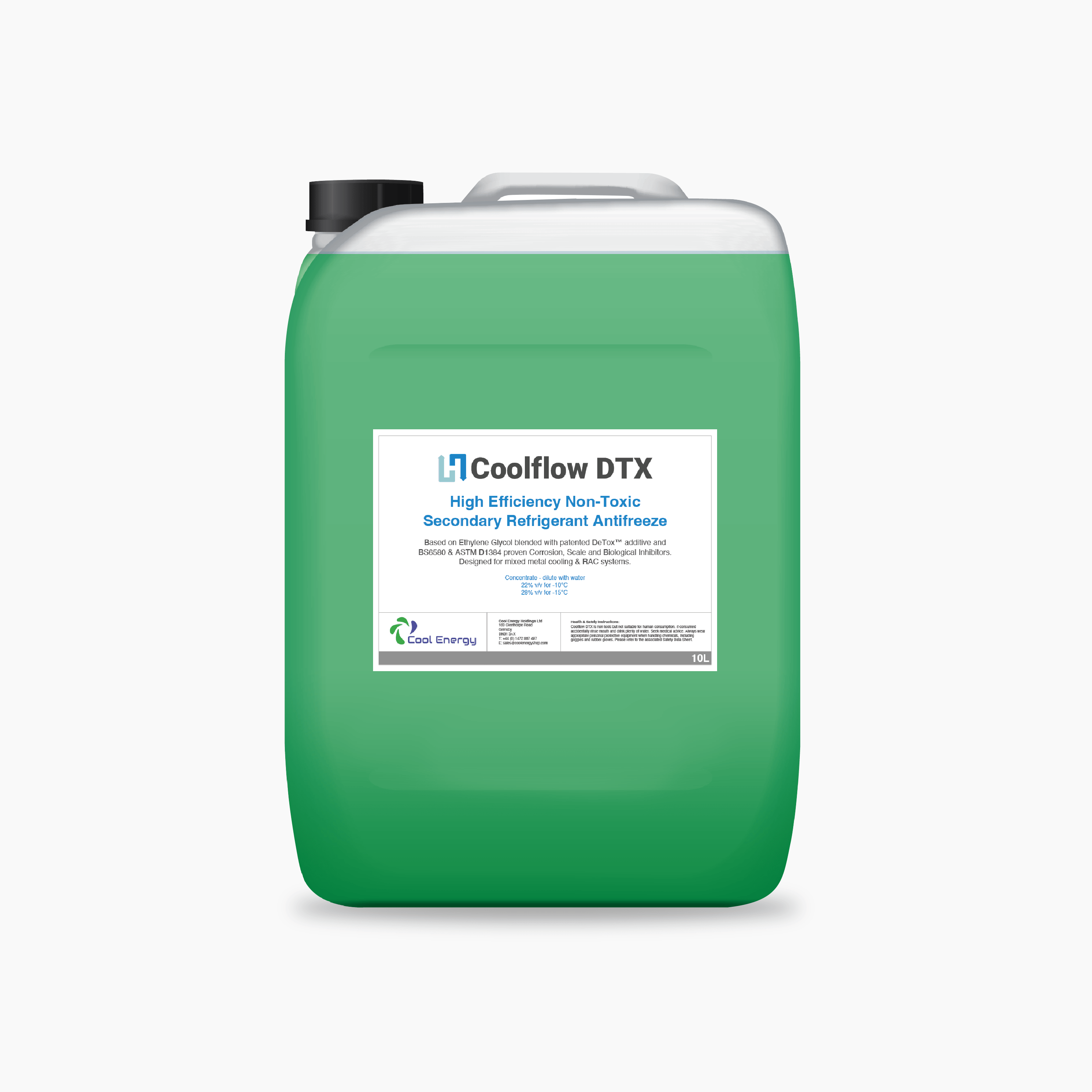 Coolflow DTX 10L Inhibited Glycol CE-CFDTX10