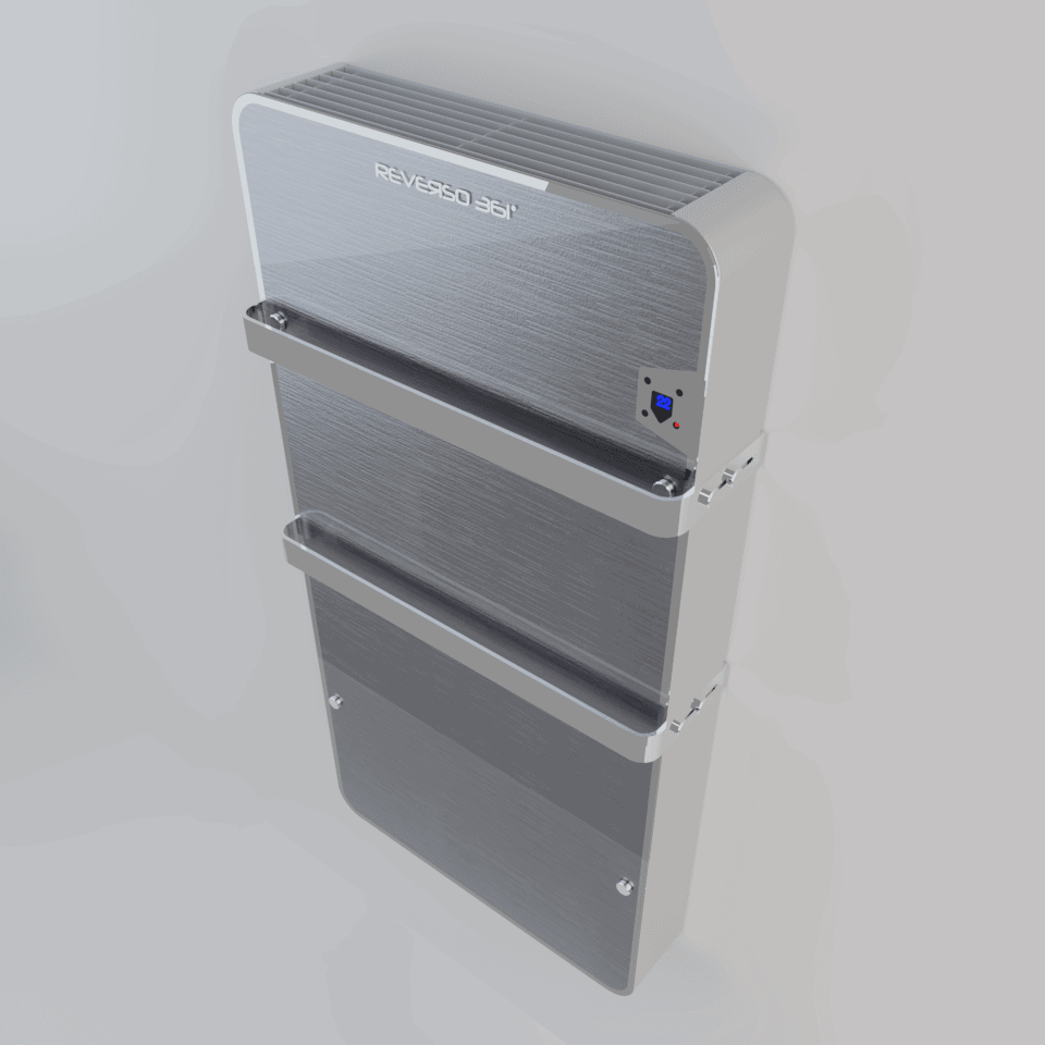 Cool Energy Reverso Towel Rail Water Fan Coil CE-BT400 - Cool Energy Shop