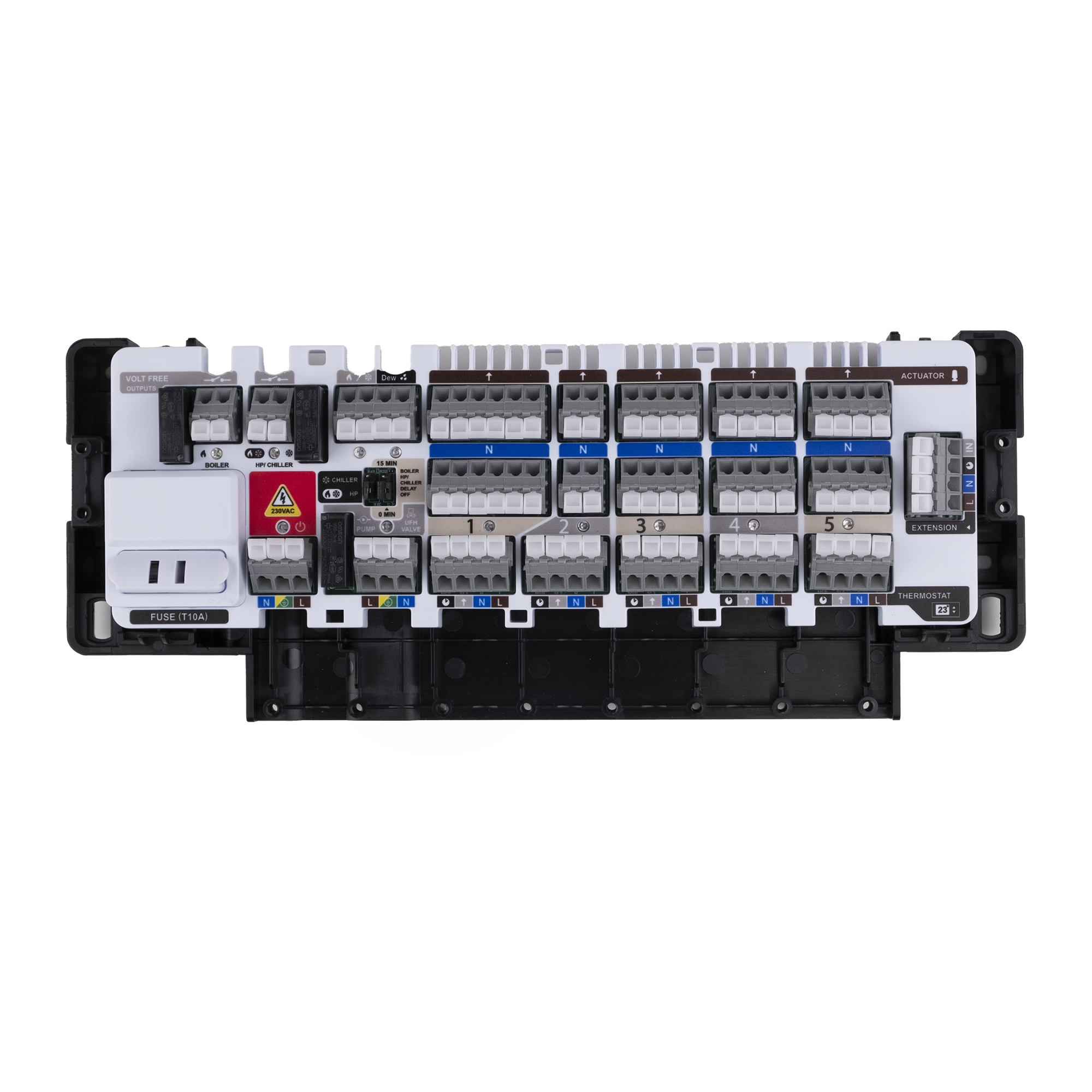 CB-500 6 Zone Control Box / Wiring Centre - Heat Pump / Chiller Module - Underfloor Heating - Cool Energy Shop