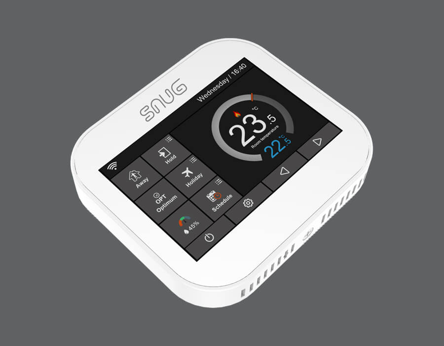 Snug Touch Screen 2 Channel Controller - Underfloor Heating - Snug Underfloor Heating
