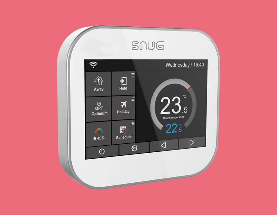 Snug Touch Screen Controller - Underfloor Heating - Snug Underfloor Heating