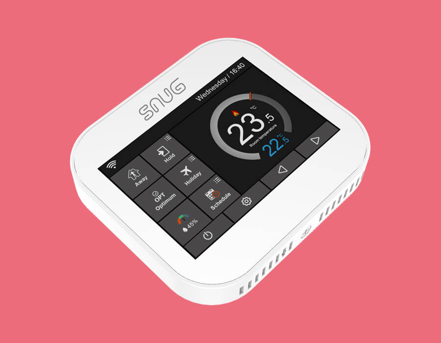 Snug Touch Screen Controller - Underfloor Heating - Snug Underfloor Heating