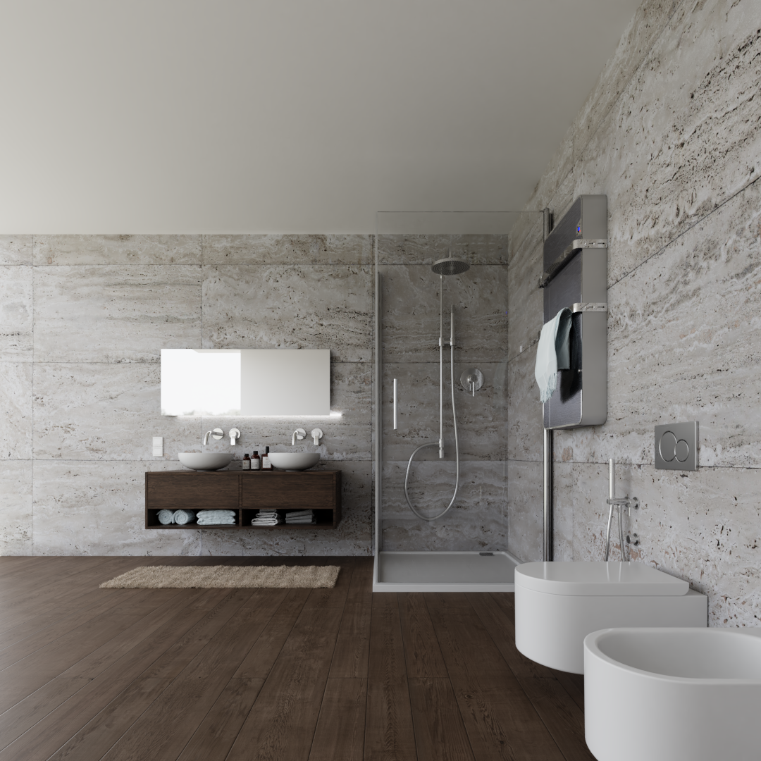 Cool Energy Reverso Towel Rail Water Fan Coil CE-BT400 - Water Fan Coils - Cool Energy Shop