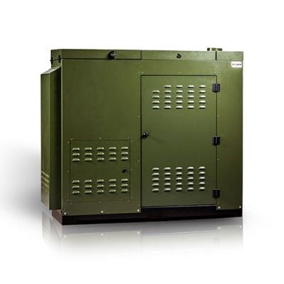 Slim External Pellet Boiler