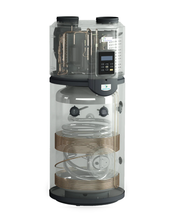 Cool Energy EcoStore 300L - All In One Air Source Heat Pump Hot Water System CE-ES300 - All In One Exhaust Air Heat Pumps - Cool Energy Shop