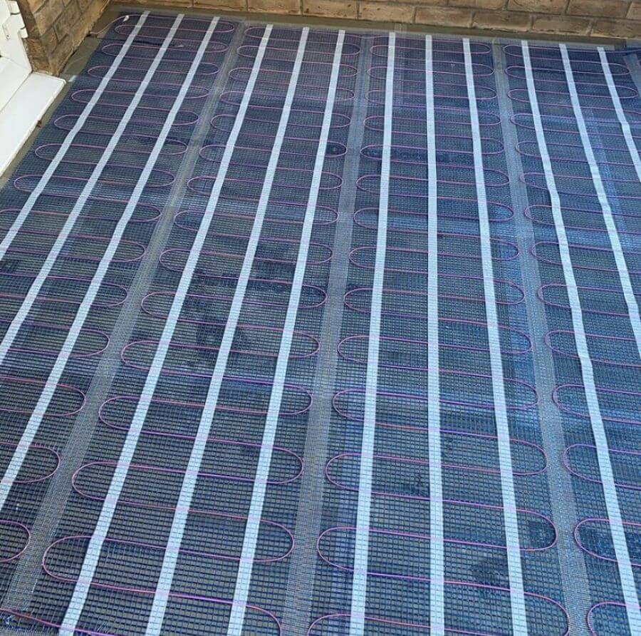 Snug 200W/m² Underfloor Heating Mat - 200w - Underfloor Heating - Snug Underfloor Heating