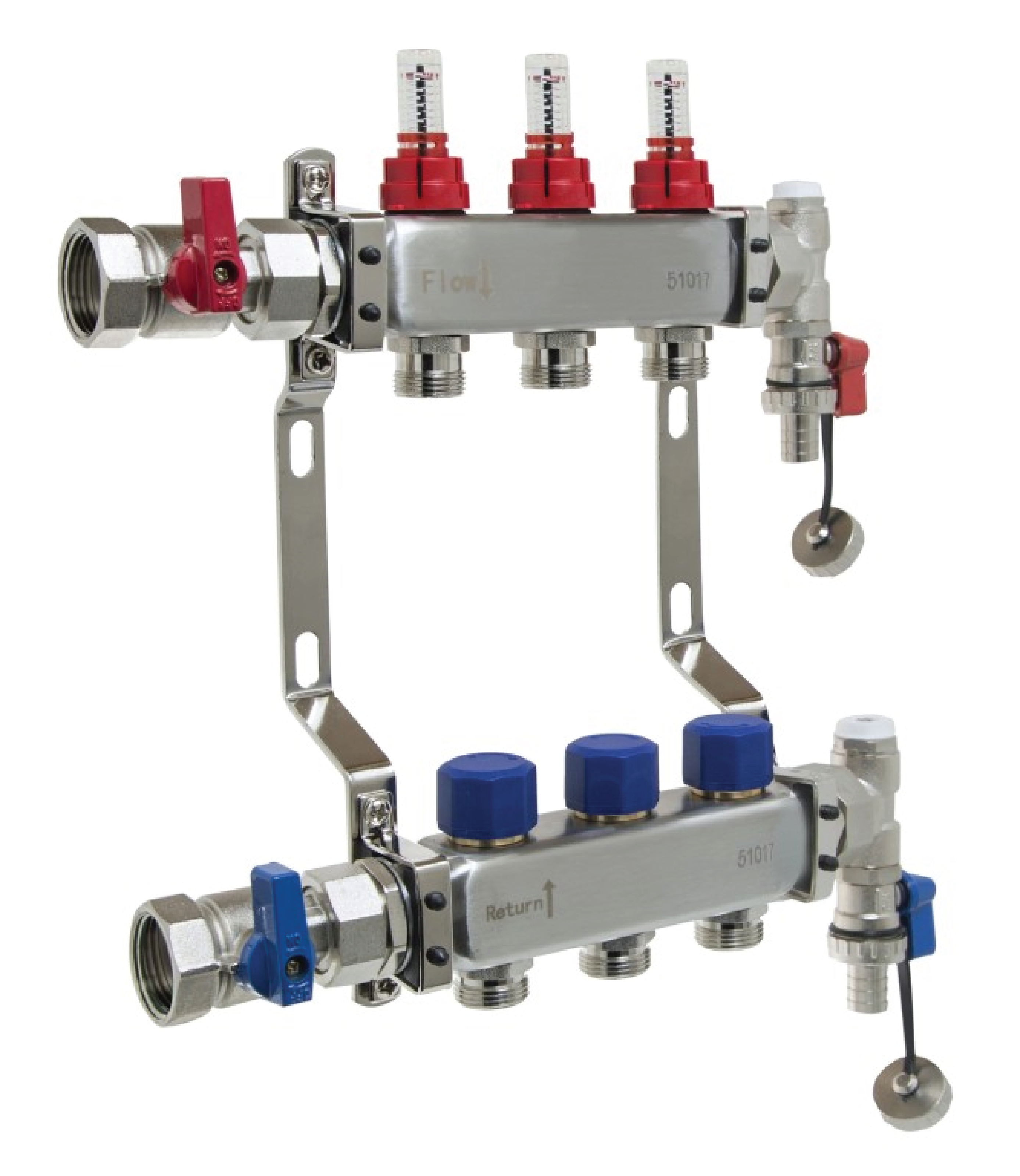 Snug Lite - Manifolds - 2 to 12 Port Options - Underfloor Heating - Snug Underfloor Heating