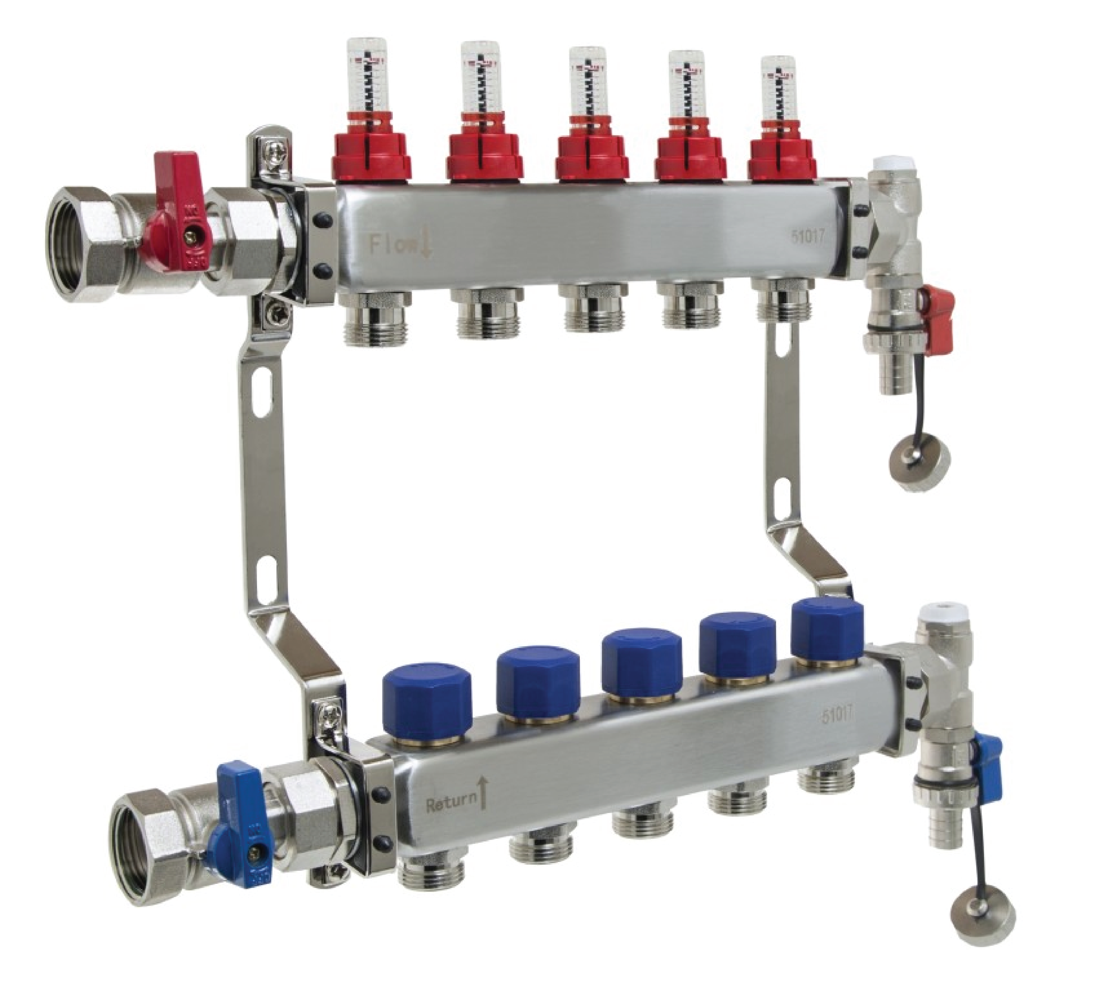 Snug Lite - Manifolds - 2 to 12 Port Options - Underfloor Heating - Snug Underfloor Heating