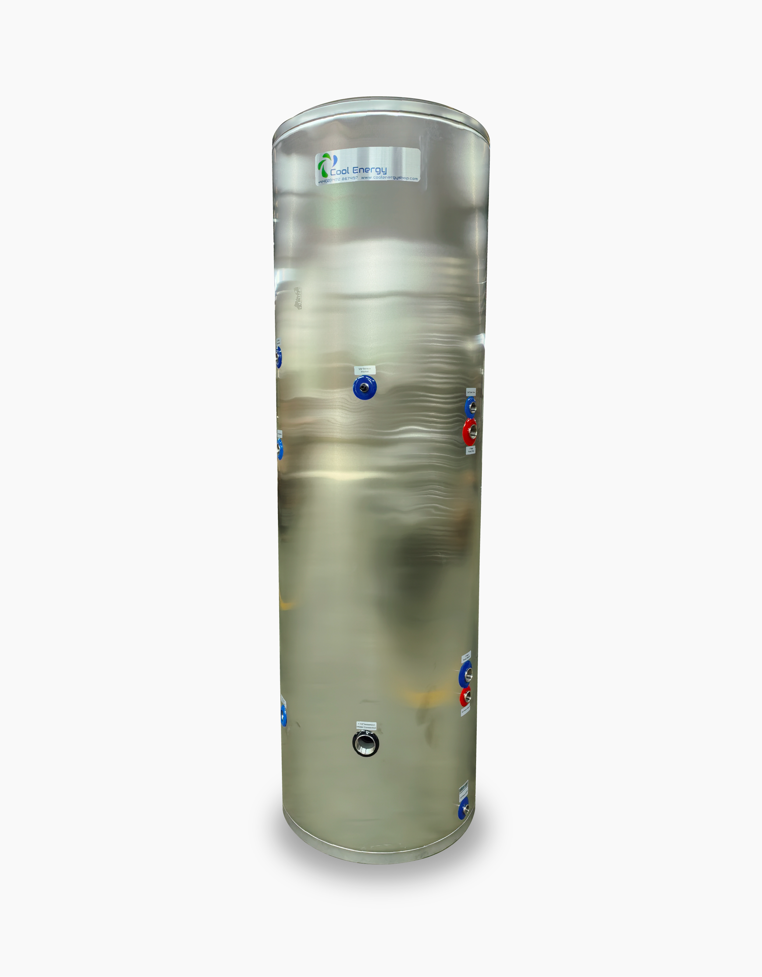 300L Heat Pump Hot Water Cylinder | Dual-Coil | CE-SST300XX