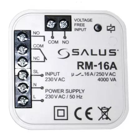 Salus RM-16A Relay Module- Underfloor Heating - Salus Controls