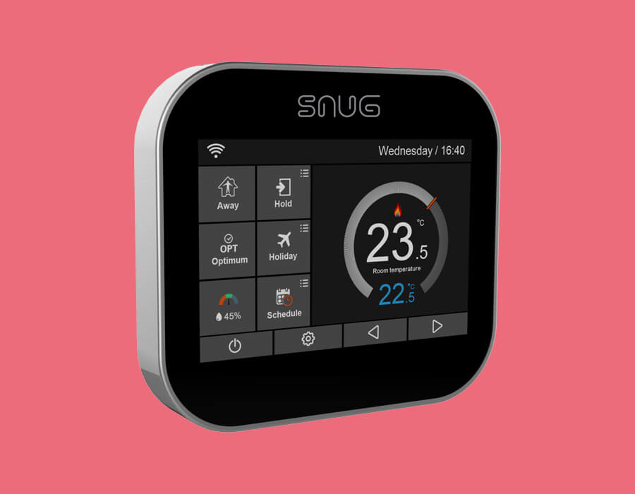 Snug Touch Screen Controller - Underfloor Heating - Snug Underfloor Heating