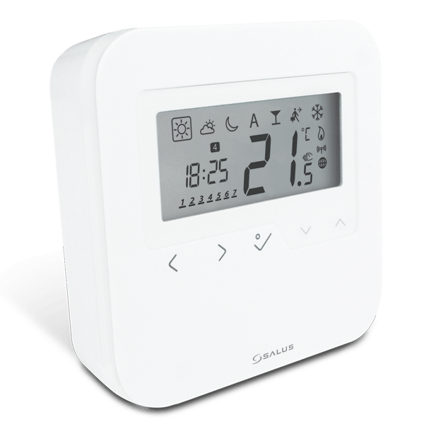HTRP-RF(50) Wireless Digital Programmable Thermostat - Smart Range - Underfloor Heating - Salus Controls