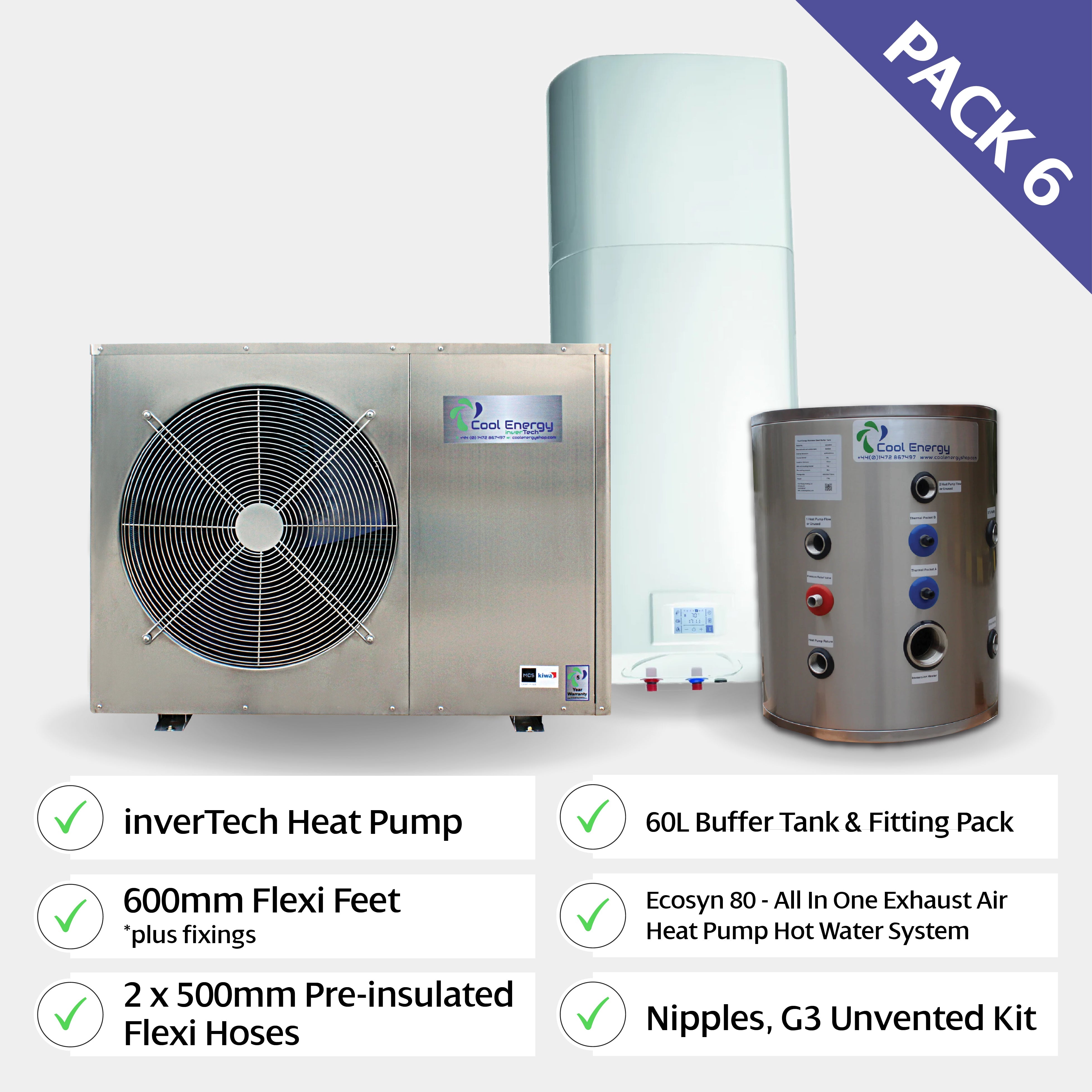 Cool Energy inverTech Heat Pump sale Package