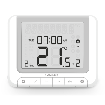 Salus Programmable Room Thermostat CE-RT520 - Underfloor Heating - Salus Controls