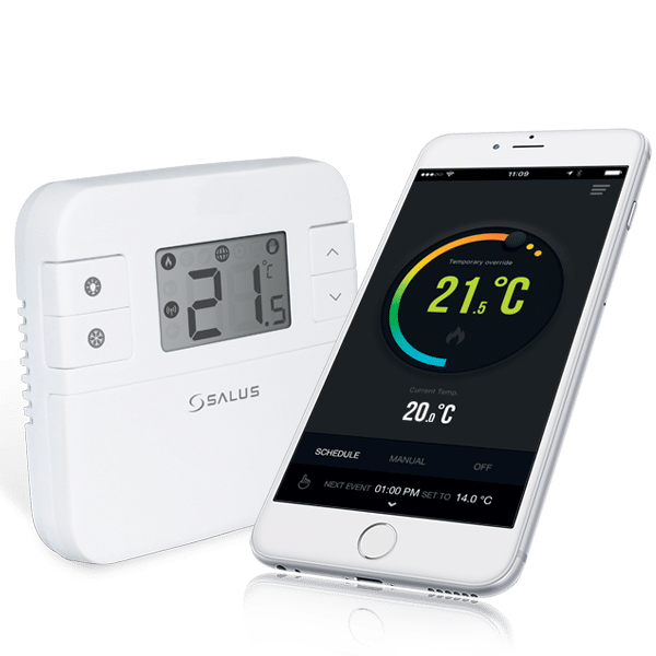 RT310i Smartphone Thermostat - Smart Range - Underfloor Heating - Salus Controls