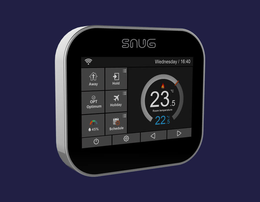SnugStat Smart Wi-Fi Thermostat - Underfloor Heating - Snug Underfloor Heating