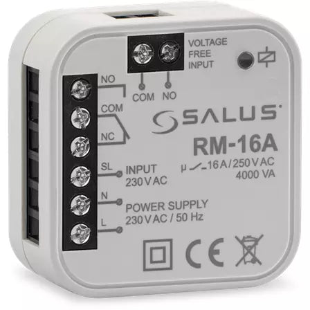 Salus RM-16A Relay Module -- Underfloor Heating - Salus Controls